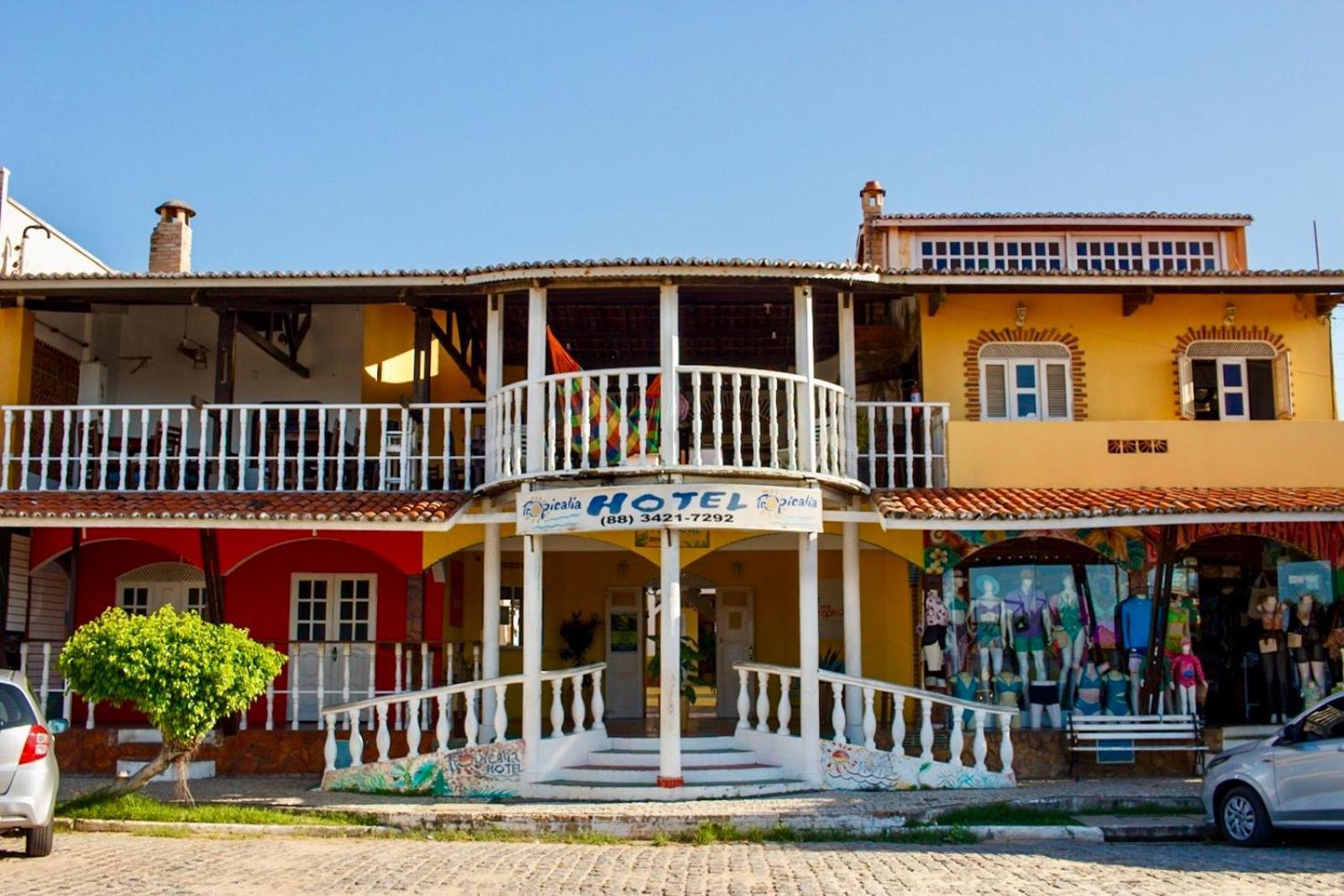 Pousada Tropicalia Canoa Quebrada Bagian luar foto